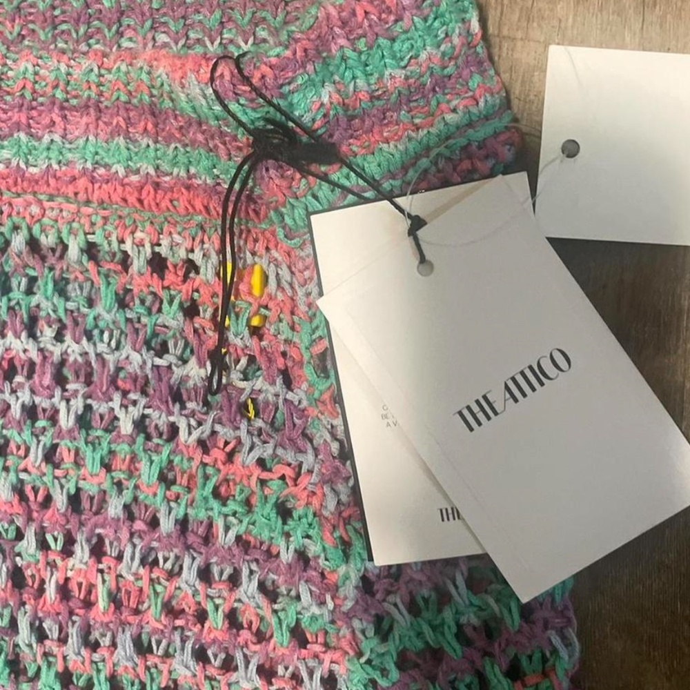 The Attico Knit skirt